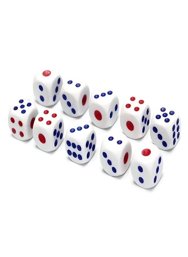 Favhome 14 mm Classic Dice Pack of 10 Pieces (White) - Image 5